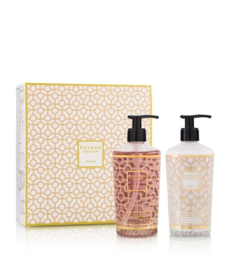 Soin Du Corps Baobab Collection  | Coffret Cadeau Women Lotion Corps & Mains Et Gel Lavant Mains