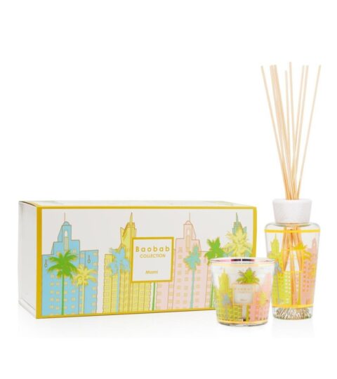 Bougies Parfumees Et Parfums D’Interieur Baobab Collection  | Coffret Cadeau My First Baobab Miami