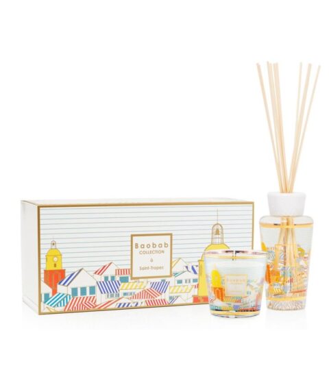 Bougies Parfumees Et Parfums D’Interieur Baobab Collection  | Coffret Cadeau My First Baobab A Saint-Tropez